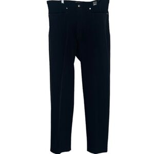 VTG Versace Jeans Couture ITTIERRE Spa Trousers BLACK 38/52 US 36 Made in Italy